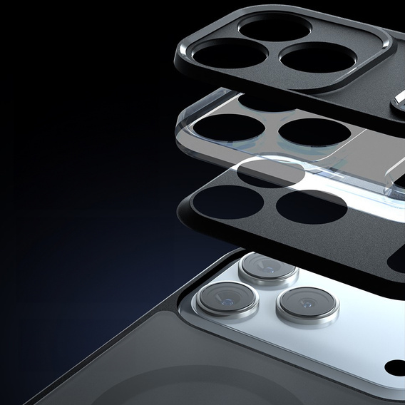 Etui Matt Case do iPhone 17, do Magsafe, matowe czarne