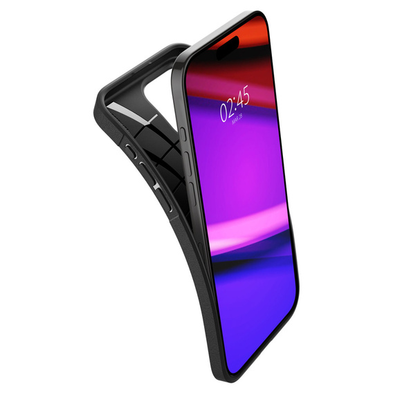 Etui Spigen do iPhone 15 Pro, Core Armor, Czarne