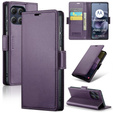 Etui ERBORD Glossy Litchi portfel z klapką do Motorola Moto G86 5G / G86 Power 5G