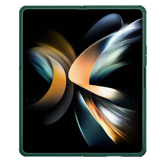 Etui NILLKIN do Samsung Galaxy Z Fold5 5G, CamShield Pro Case, Z podstawką, Zielone
