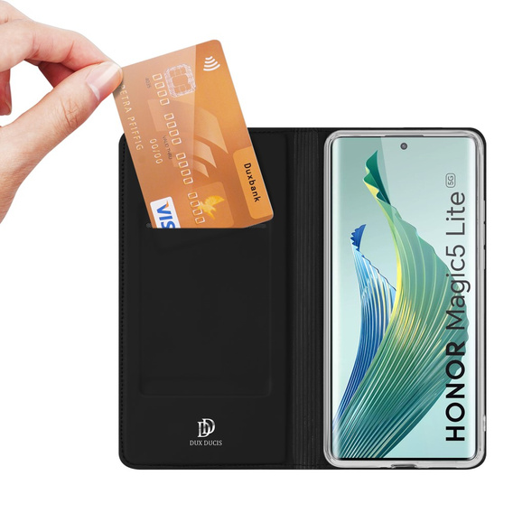 Etui Dux Ducis do Honor Magic 5 Lite, Skinpro, czarne
