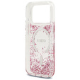 Etui GUESS Resin Bottom Glitter MagSafe do iPhone 17 Pro