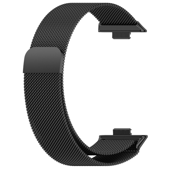 Bransoleta Milanese do Huawei Watch Fit 4 / 4 Pro / 3, Czarna