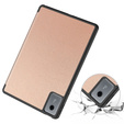 Etui do Lenovo Idea Tab 11" 2025 TB336FU TB336ZU, podstawka, Smartcase z miejscem na rysik, różowe rose gold