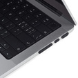 ENKAY Zaślepki do portów dla MacBook Pro 14.2 (A2442) / 16.2 (A2485), Black