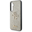 Etui GUESS Fixed Glitter Big 4G Logo do Samsung Galaxy S25