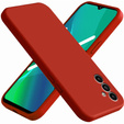 Etui do Samsung Galaxy A04S / A13 5G, Silicone Lite, czerwone