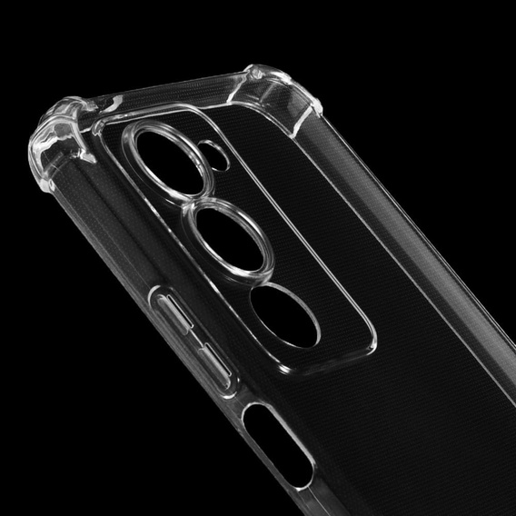 Etui do Xiaomi Redmi 15 5G / 4G, wzmocnione, z ochroną aparatu, przezroczyste