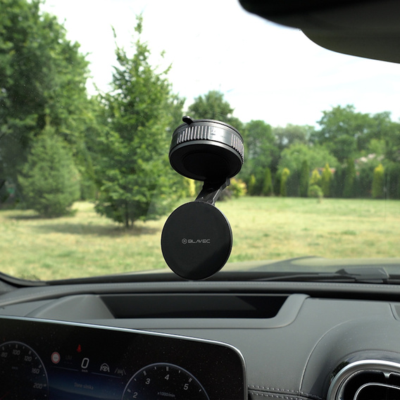 Magnetyczny uchwyt próżniowy do telefonu, do smartfonów z MagSafe i etui magnetycznych