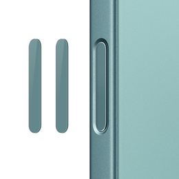 2x Szkło na przycisk sterowania kamerą NORTHJO do iPhone 16 / 16 Plus / 16 Pro / 16 Pro Max, zielone