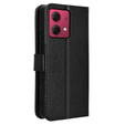 Etui z klapką do Motorola Moto G84 5G, Smart Magnet, czarne