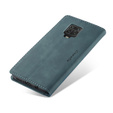Etui CASEME do Xiaomi do Redmi Note 9s / 9 Pro, Leather Wallet Case, niebieskie