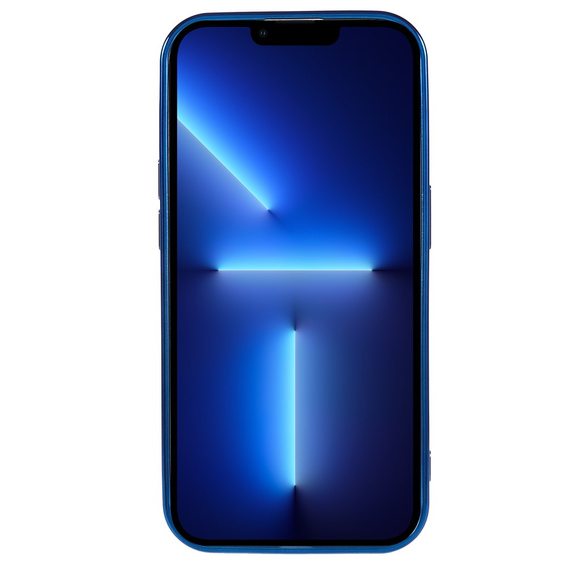 Etui do iPhone 13 Pro, Electro MagSafe, niebieskie + Szkło na ekran
