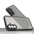 Etui Matt Case do Samsung Galaxy A17 5G, przydymione z czarnymi bokami