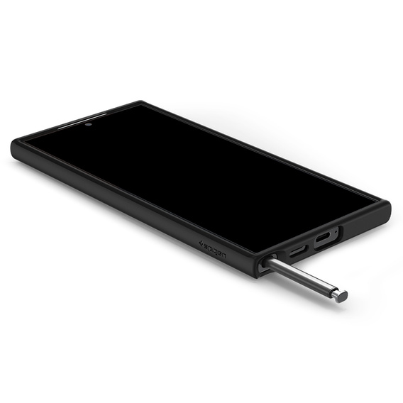 Etui Spigen do Samsung Galaxy S24 Ultra, Ultra Hybrid, przezroczyste czarne