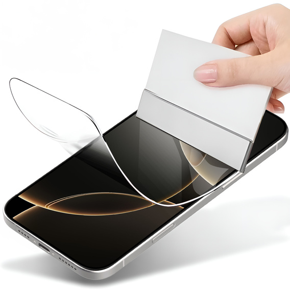 2x Folia Hydrożelowa ERBORD do iPhone 16 Pro – elastyczna ochrona całej powierzchni wyświetlacza