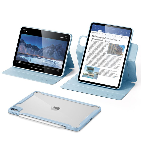 Etui do iPad Air 11" 2025/2024 (7/6 gen.) / Air 10.9" 2022/2020 (5/4 gen.), ESR Rebound Hybrid, Niebieskie