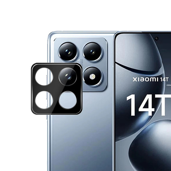 Szkło hartowane na aparat do Xiaomi 14T Pro, czarne