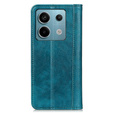 Etui do Xiaomi Redmi Note 13 Pro 5G, Wallet Litchi Leather, zielone