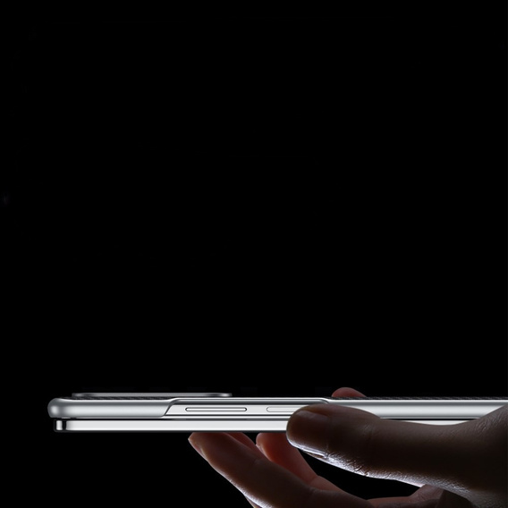 Etui SULADA Carbon Fiber do MagSafe do Samsung Galaxy Z Fold6 5G, czarny