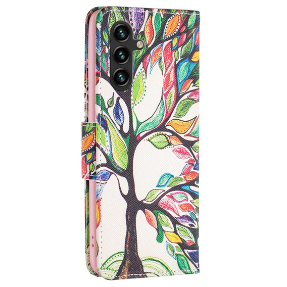 Etui z klapką do Samsung Galaxy A05s, Wallet, Tree of Life