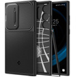 Etui Spigen do Samsung Galaxy S24 Ultra, Optik Armor, Czarne