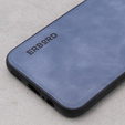 Etui do Samsung Galaxy A14 5G, ERBORD Business, z blaszką do uchwytów samochodowych, niebieskie