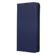 Skórzane Etui Wallet do Samsung Galaxy A02s, Dark Blue