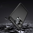 Etui Tech-Protect TPUCarbon do Xiaomi Redmi Note 13 4G, czarne