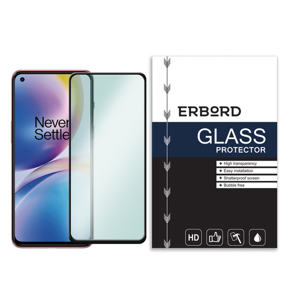 Szkło Hartowane 3D ERBORD do OnePlus Nord 2 5G