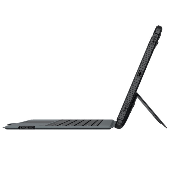 Etui z klawiaturą do Galaxy Tab S8+ / Tab S7 +/ Tab S7 FE, NILLKIN Bumper Pen Slot, czarne