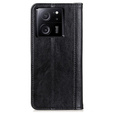 Etui do Xiaomi 13T / 13T Pro, Wallet Litchi Leather, czarne