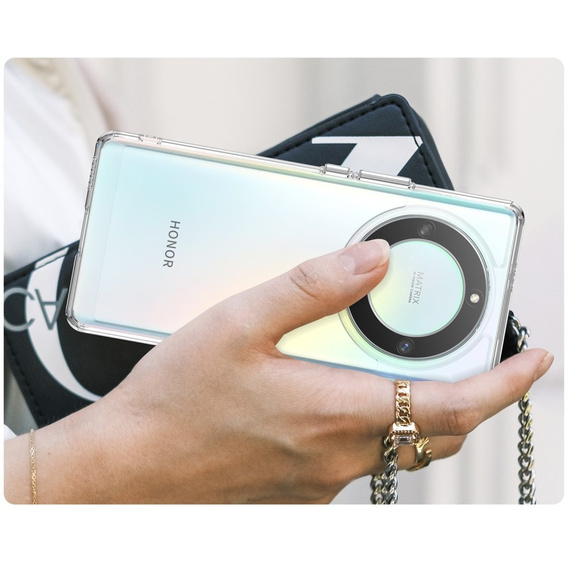 Etui do Honor Magic 5 Lite, Fusion Hybrid, przezroczyste