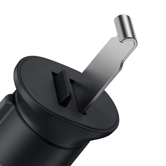 Samochodowy uchwyt grawitacyjny Baseus Metal Age II – czarny
