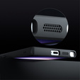 Etui ERBORD do Samsung Galaxy S24 Ultra, Matte Case, do MagSafe, czarne