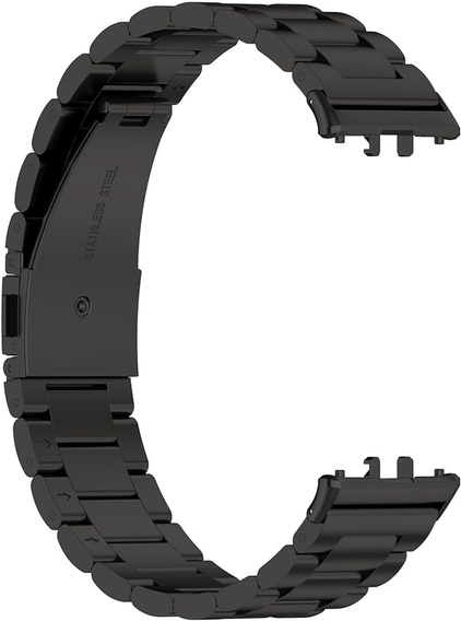 Bransoleta Stalowa do Samsung Galaxy Fit 3, Czarna