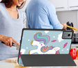 Etui do Lenovo Idea Tab 11" 2025 TB336FU TB336ZU, z funkcją podstawki, Smartcase, Jednorożec