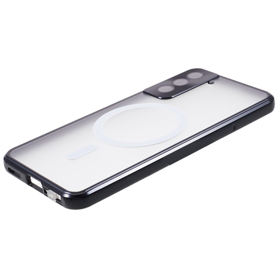 Etui Magnetic Dual Glass MagSafe do Samsung Galaxy S21, czarne
