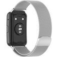 Pasek Bransoleta Milanese do Huawei Watch Fit, Srebrny