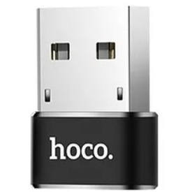 Adapter HOCO UA6 OTG USB-A do USB-C – czarny
