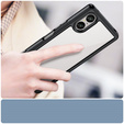 Etui do Sony Xperia 5 V, Fusion Hybrid, przezroczyste / czarne