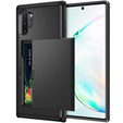 Etui do Samsung Galaxy Note 10+ Plus, Sliding Card Holder, czarne