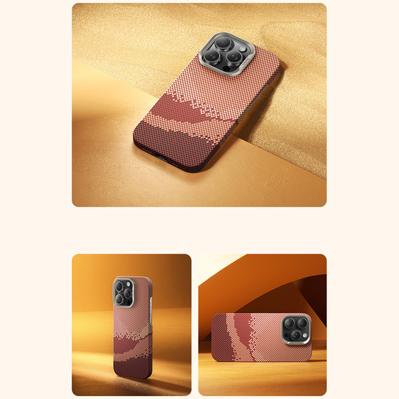 Etui Benks Magnetic Golden Tide Kevlar 600D do iPhone 16 Pro