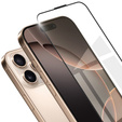 Szkło Hartowane 3D do iPhone 16 Pro Max, z czarną ramką