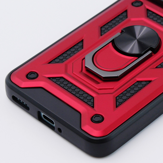 Etui pancerne do Xiaomi 13T / 13T Pro, CamShield Slide, czerwone