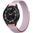 Pasek Nylonowy do Samsung Galaxy Watch 4/5/6 40/42/43/44/45/46/47mm, Różowy