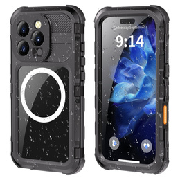 Etui wodoodporne z MagSafe do iPhone 16 Pro, SHELLBOX M Series Waterproof Case