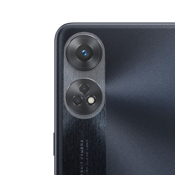 2x Szkło hartowane na aparat ERBORD do Oppo Reno8 T 4G, przezroczyste