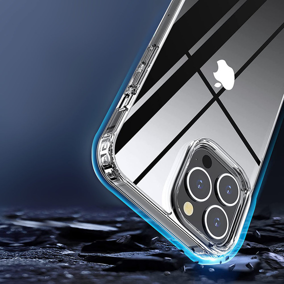 Etui do iPhone 14 Pro Max, Fusion Hybrid, przezroczyste