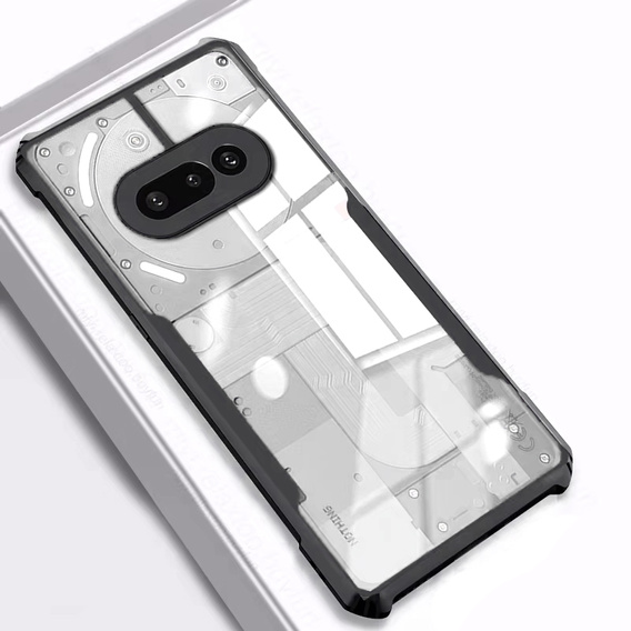 Etui do Nothing Phone 3A, AntiDrop Hybrid, czarne